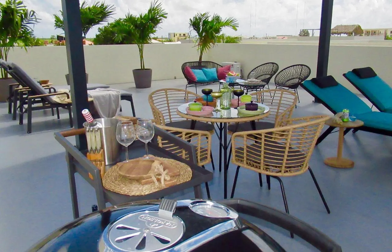 Oceanview Rooftop Belnem 克拉伦代克 博奈尔岛、圣尤斯达蒂斯和萨巴岛